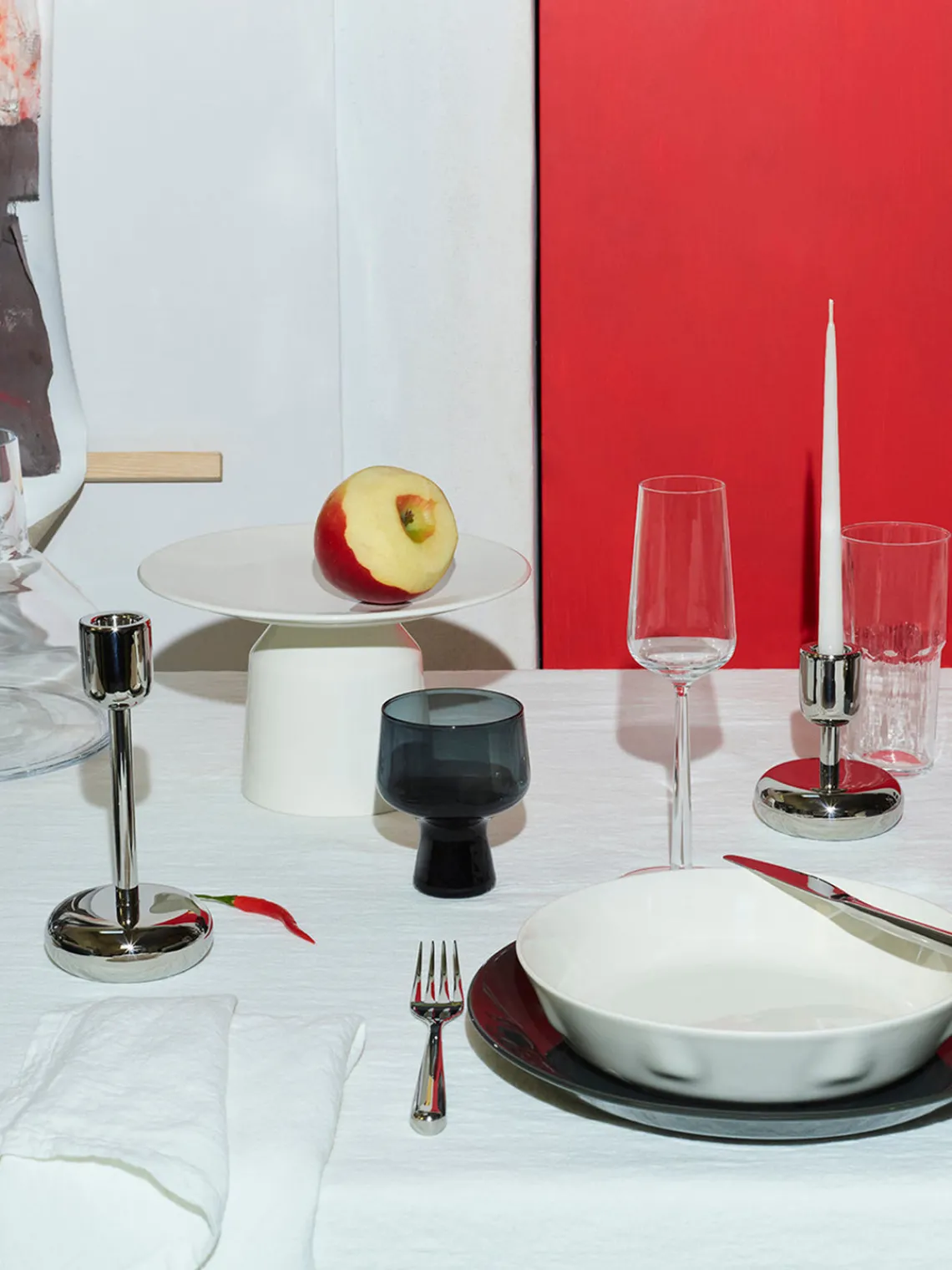 Vajillas Completas|Menaje De Mesa>iittala Copas sopladas artesanalmente Solare, 2 uds. Gris oscuro transparente