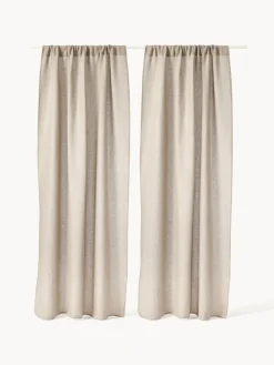 Online Cortina semitransparente con dobladillo túnel Gardinen Harmony, 2 uds. Cortinas Y Visillos|Mantas