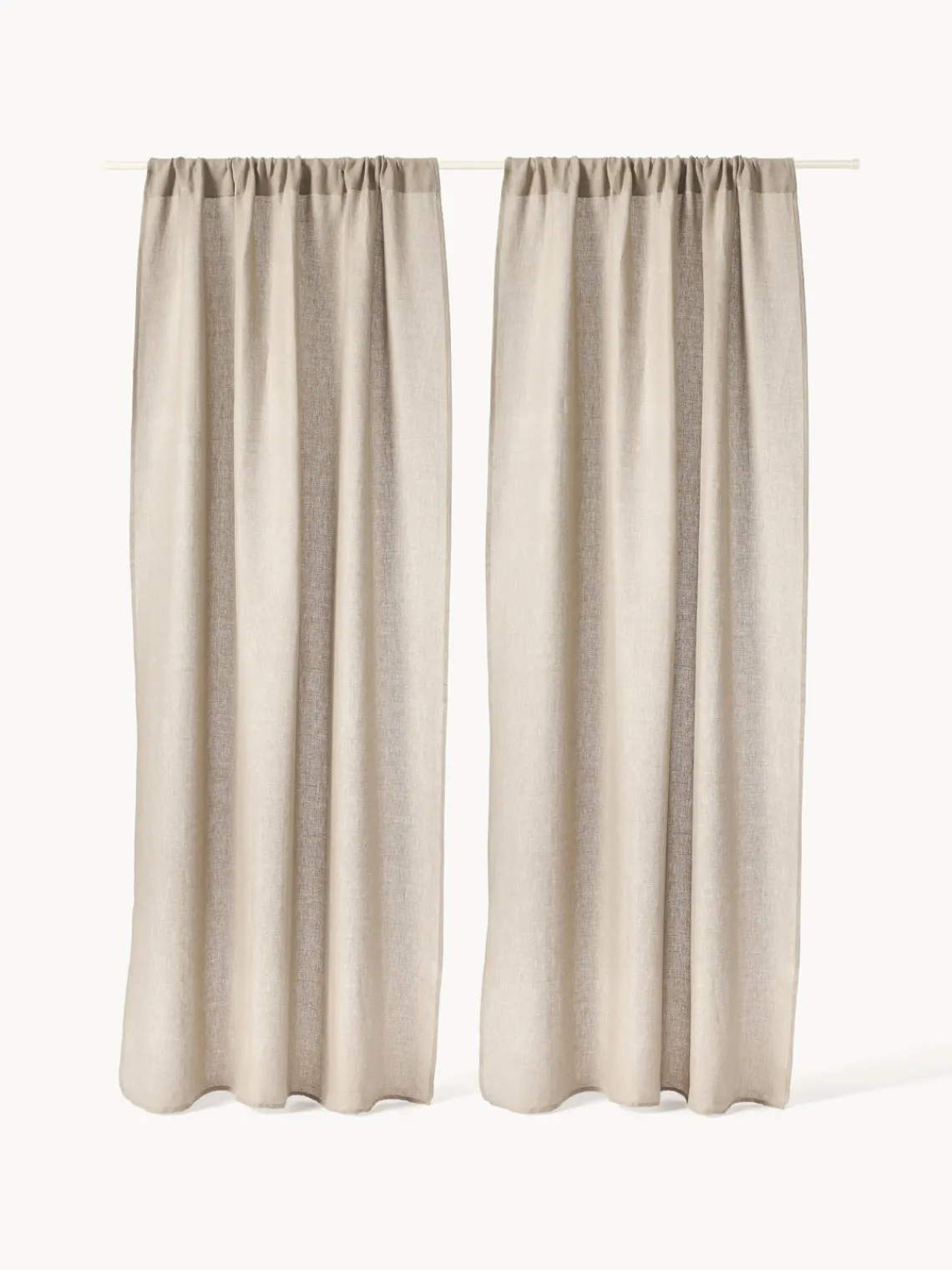 Online Cortina semitransparente con dobladillo túnel Gardinen Harmony, 2 uds. Cortinas Y Visillos|Mantas