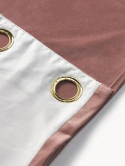 Clearance Cortinas de terciopelo oscuras con ojales Rush, 2 uds. Cortinas Y Visillos|Mantas