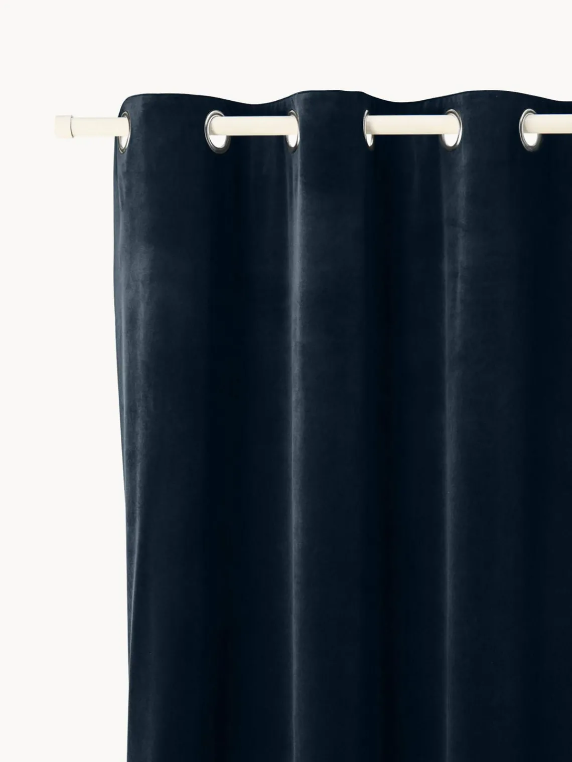 New Cortinas oscurecedoras de terciopelo con ojales Rush, 2 uds. Cortinas Y Visillos|Mantas