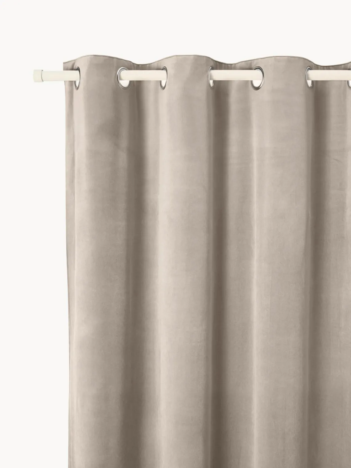 Sale Cortinas oscurecedoras de terciopelo con ojales Rush, 2 uds. Cortinas Y Visillos|Mantas