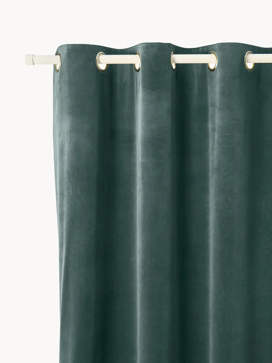 Best Cortinas oscurecedoras de terciopelo con ojales Rush, 2 uds. Cortinas Y Visillos|Mantas