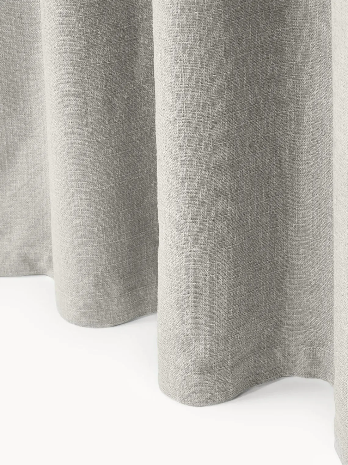 Cortinas Y Visillos|Mantas>Westwing Collection Cortinas semiopacas con multibanda Jensen, 2 uds. Gris claro