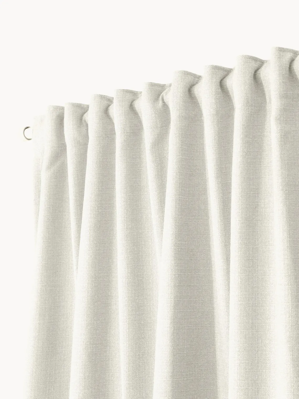 Cortinas Y Visillos|Mantas>Westwing Collection Cortinas semiopacas con multibanda Jensen, 2 uds. Beige claro