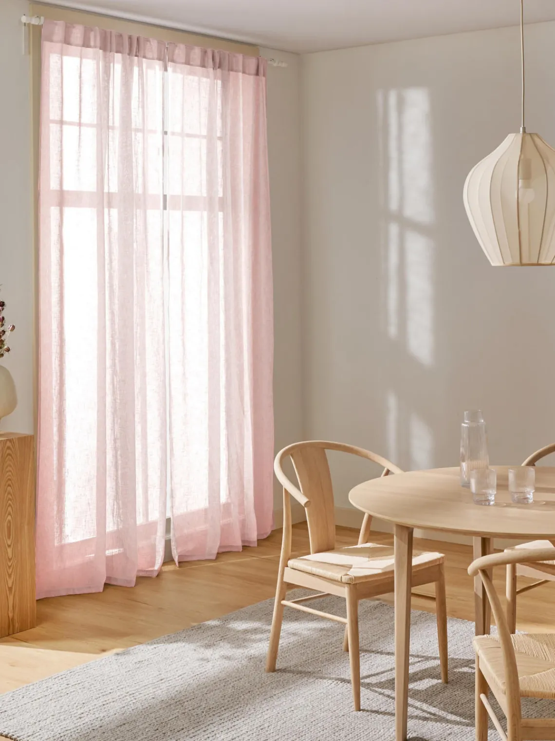 Online Cortinas semitransparente con cinta de lazo Gardine Ibiza, 2 uds. Cortinas Y Visillos|Mantas