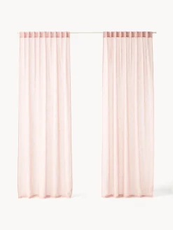 Online Cortinas semitransparente con cinta de lazo Gardine Ibiza, 2 uds. Cortinas Y Visillos|Mantas