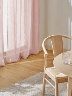 Online Cortinas semitransparente con cinta de lazo Gardine Ibiza, 2 uds. Cortinas Y Visillos|Mantas