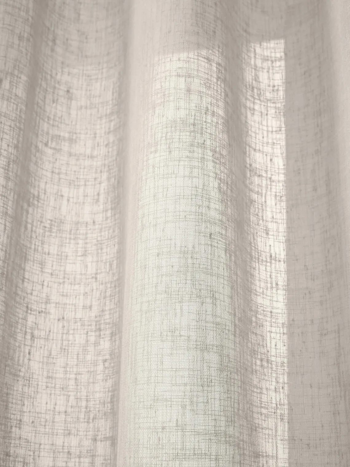 New Cortinas semitransparente con cinta de lazo Gardine Ibiza, 2 uds. Cortinas Y Visillos|Mantas