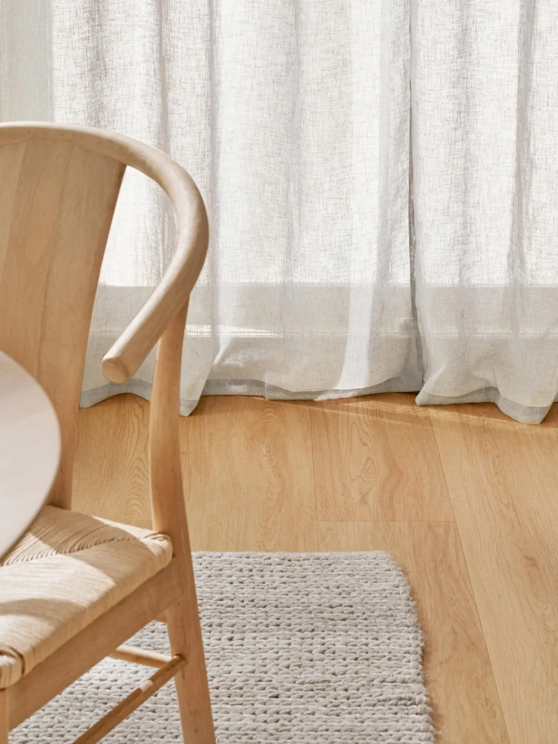 New Cortinas semitransparente con cinta de lazo Gardine Ibiza, 2 uds. Cortinas Y Visillos|Mantas