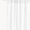 Cortinas Y Visillos|Mantas>Westwing Collection Cortinas semitransparente de muselina con dobladillo Malvina, 2 uds.