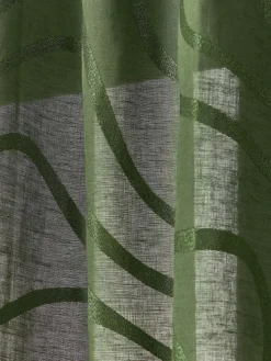 Best Cortinas semitransparentes con lazos Lidia, 2 uds. Cortinas Y Visillos|Mantas