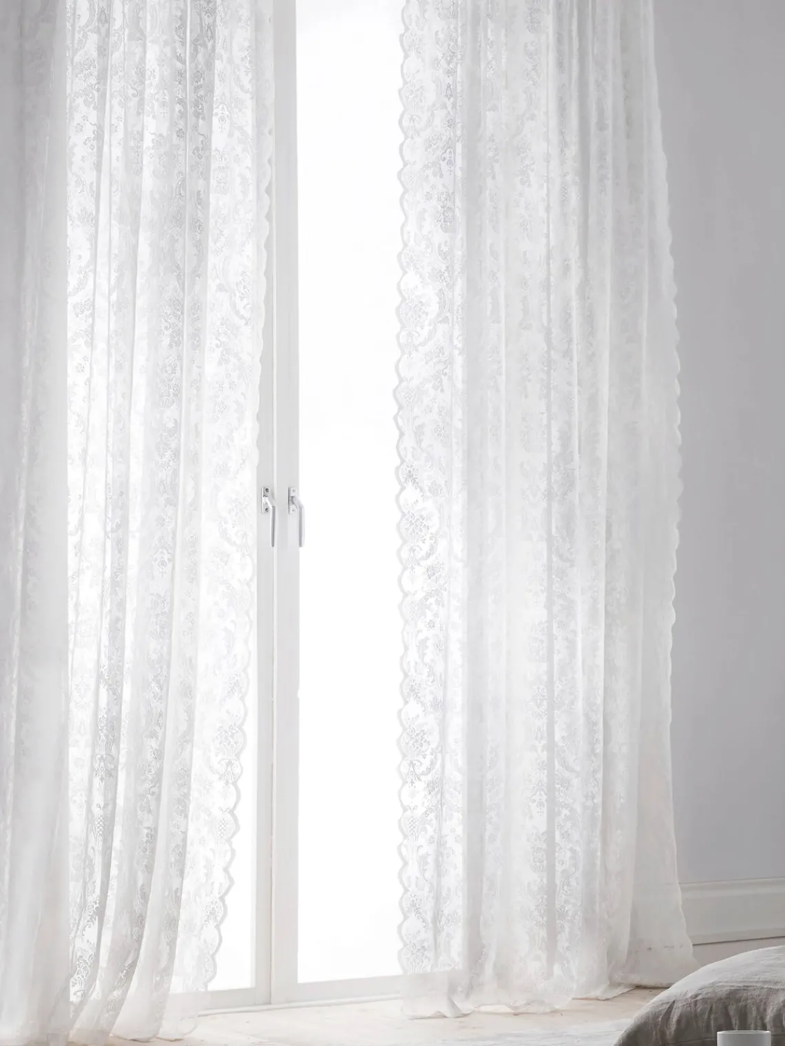 Cortinas Y Visillos|Mantas>Jotex Cortinas transparentes con dobladillo Lacina, 2 uds.