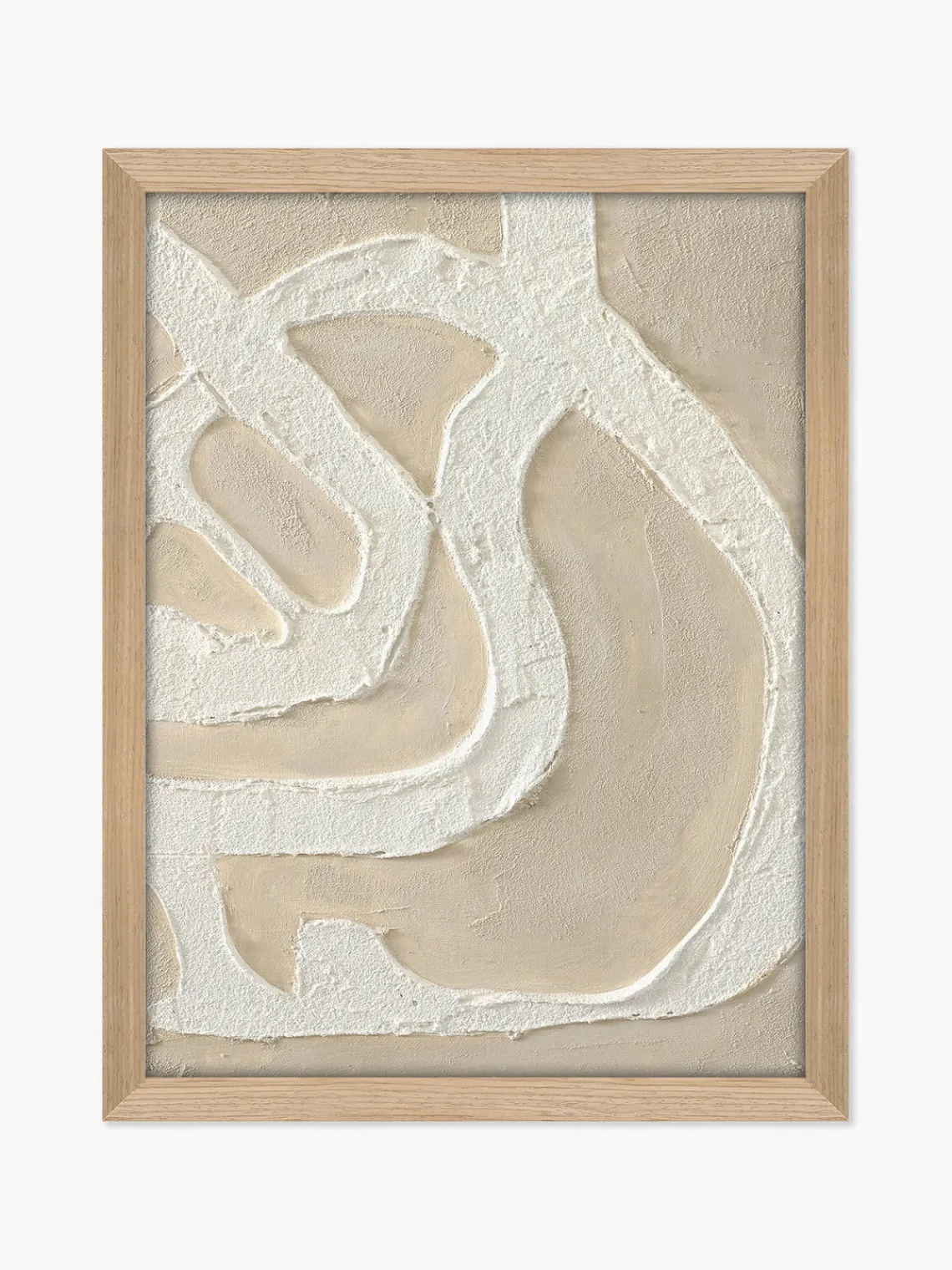 Outlet Cuadro con marco en lienzo Raw Organic Lienzos|Jarrones