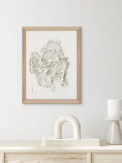 Discount Cuadro con marco Playa Blanca en lienzo Lienzos|Jarrones