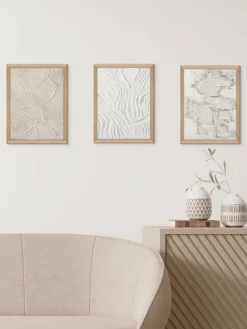 Best Cuadro con marco Sand Shadows Lienzos|Jarrones