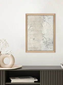 Online Cuadro con marco White Surface Lienzos|Jarrones