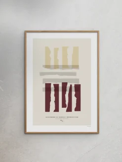 Cuadro de pared con marco Perfect Imperfection — No. 3 Pósters|Jarrones