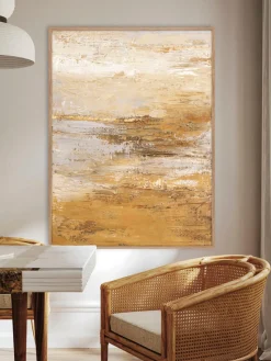 Lienzos|Jarrones>Malerifabrikken Cuadro en lienzo pintado a mano Hydrate, marco de madera