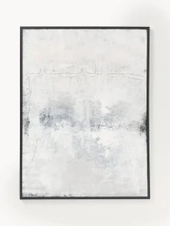 Online Cuadro en lienzo pintado a mano Simple Living, marco de madera Lienzos|Jarrones