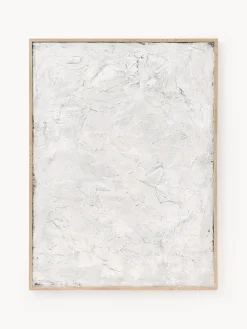 Sale Cuadro en lienzo pintado a mano Simple Living, marco de madera Lienzos|Jarrones