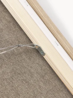 Sale Cuadro en lienzo pintado a mano Simple Living, marco de madera Lienzos|Jarrones