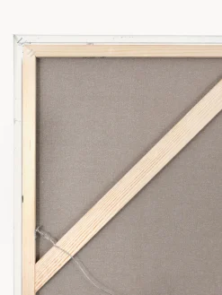 Discount Cuadro en lienzo pintado a mano con marco de madera Playblack Lienzos|Jarrones