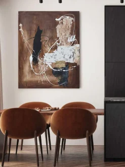 Cuadro en lienzo pintado a mano Rust Lienzos|Jarrones