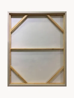 Lienzos|Jarrones></noscript>Agave Cuadro en lienzo pintado a mano con marco Fabrics