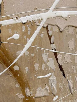 Lienzos|Jarrones></noscript>Agave Cuadro en lienzo pintado a mano Cream