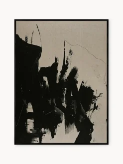 Best Cuadro en lienzo pintado a mano Without, marco de madera Jarrones|Decoración De Pared