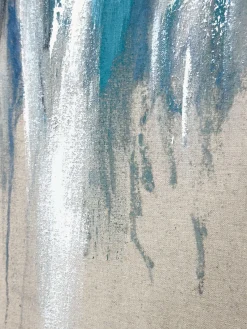 Lienzos|Jarrones></noscript>Agave Cuadro en lienzo pintado a mano Hurricane, marco de madera