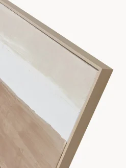 Lienzos|Jarrones></noscript>Agave Cuadro en lienzo pintado a mano Desert Echo, marco de madera