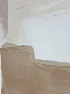 Lienzos|Jarrones></noscript>Agave Cuadro en lienzo pintado a mano Desert Echo, marco de madera