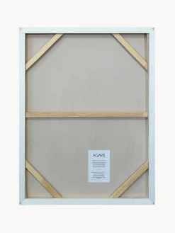 Lienzos|Decoración De Pared></noscript>Agave Cuadro en lienzo pintado a mano Upside, marco de madera