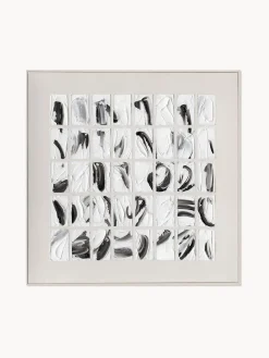 Lienzos|Jarrones>Agave Cuadro en lienzo pintado a mano Peirce, marco de madera