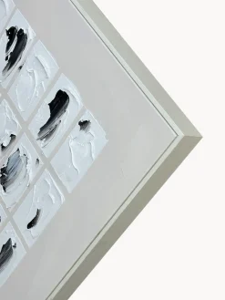 Lienzos|Jarrones></noscript>Agave Cuadro en lienzo pintado a mano Peirce, marco de madera