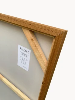 Lienzos|Jarrones></noscript>Agave Cuadro en lienzo pintado a mano Racing Red, marco de madera