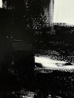 Lienzos|Jarrones></noscript>Agave Cuadro en lienzo pintado a mano con marco de madera Omaggio A Kline