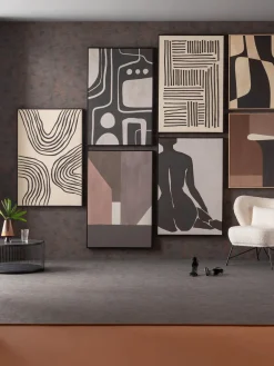 New Cuadro en lienzo pintado a mano Bow Jarrones|Decoración De Pared