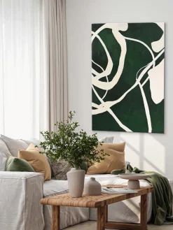 Lienzos|Jarrones>Malerifabrikken Cuadro en lienzo pintado a mano Masterpiece