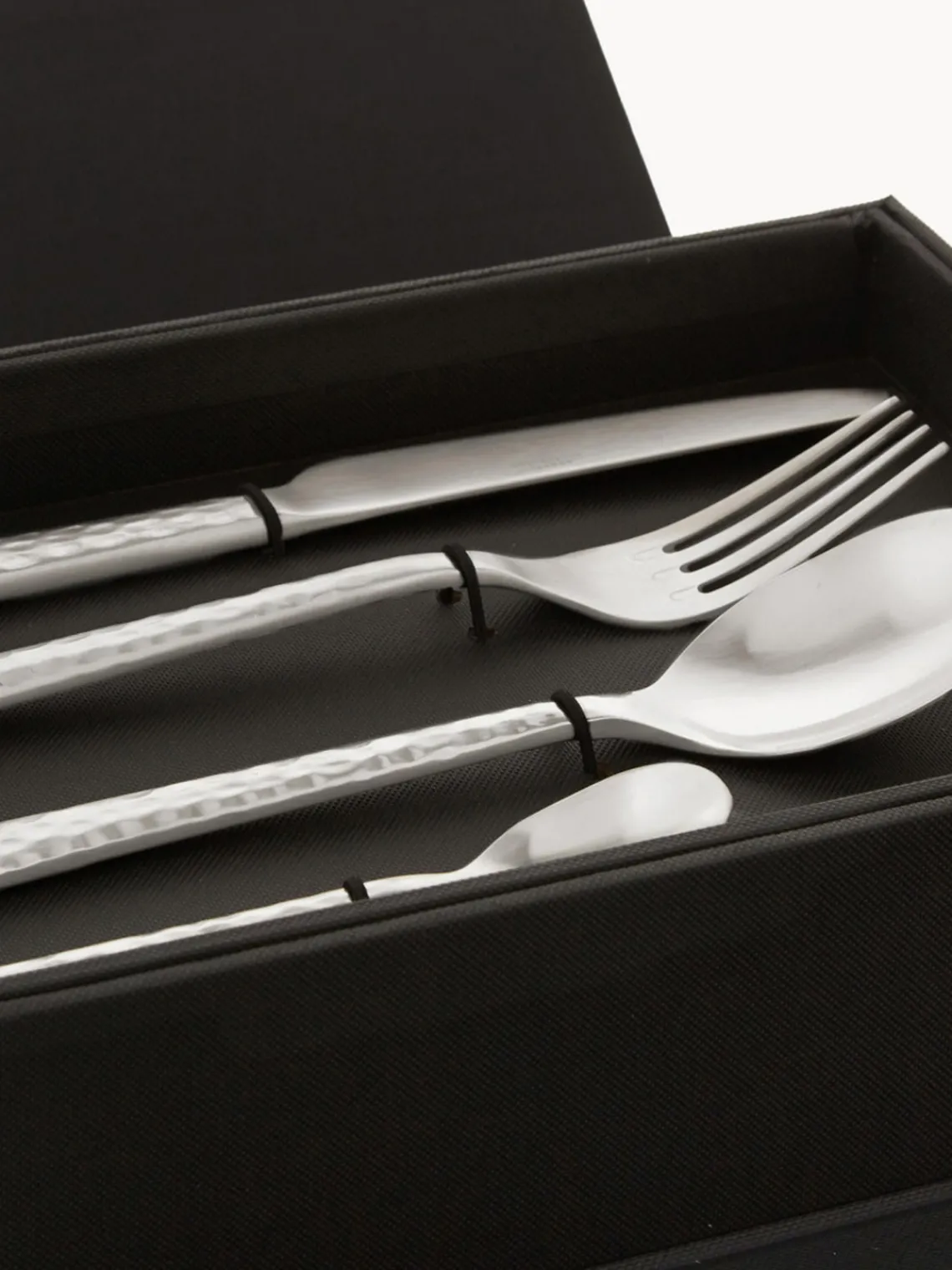 Juego De Cubiertos|Vajillas Completas>Broste Copenhagen Cubertería cepillada mate Hune, 4 comensales (16 pzas.)