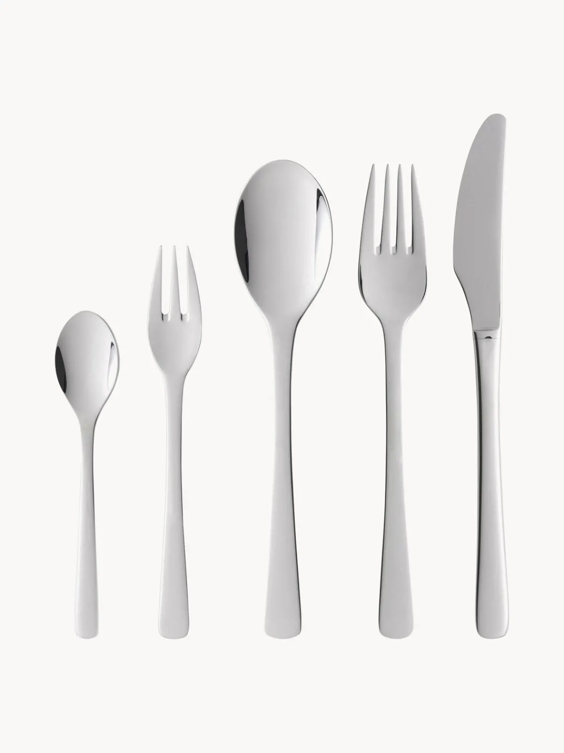 Juego De Cubiertos|Vajillas Completas>Gense Cubertería de acero inoxidable Steel Line, 12 comensales (60 pzas.)