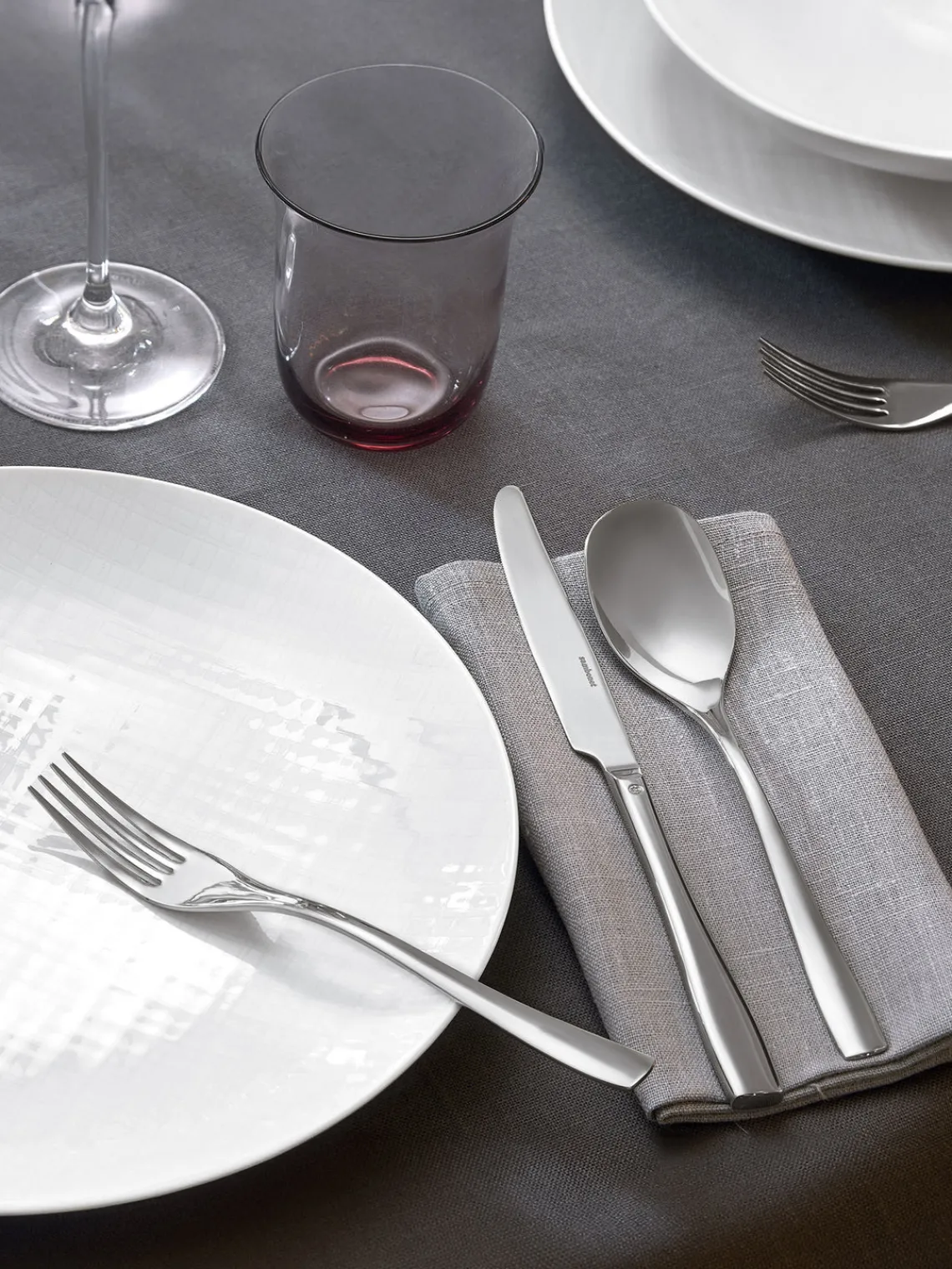 New Cubertería de acero inoxidable Sintesi, 6 comensales, 30 pzas. Juego De Cubiertos|Vajillas Completas