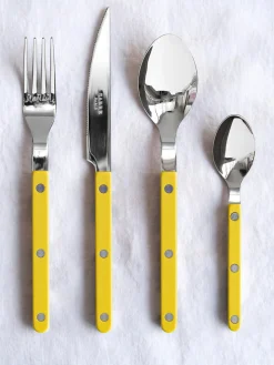 Outlet Cubertería de acero inoxidable Bistrot, tamaños diferentes Juego De Cubiertos|Vajillas Completas