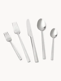 Vajillas Completas|Juego De Cubiertos></noscript>Westwing Collection Cubertería mate Shine, tamaños diferentes Plateado mate