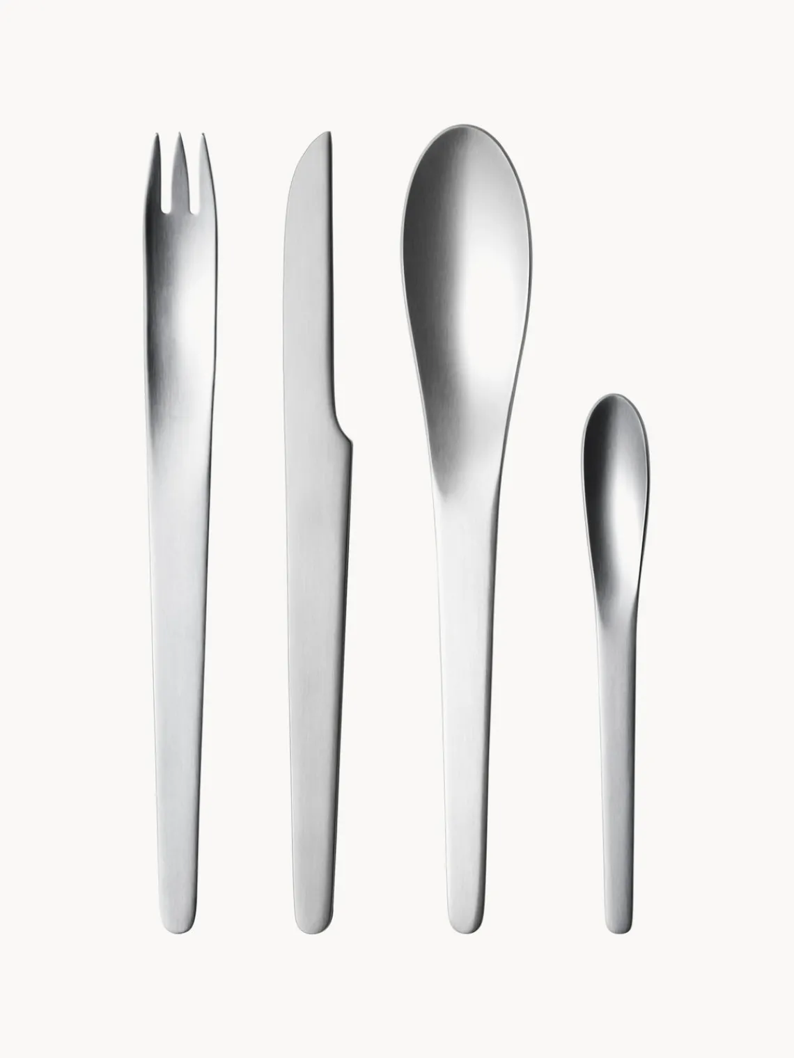 Best Cubertería muy pulida Arne Jacobsen, tamaños diferentes Juego De Cubiertos|Vajillas Completas