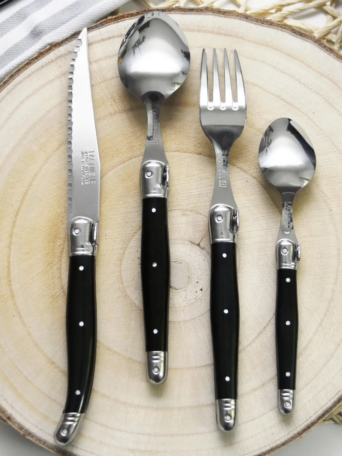 Cubertería pulida Debutant, 6 comensales (24 pzas.) Juego De Cubiertos|Vajillas Completas