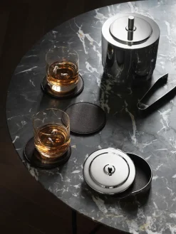 Outlet Cubertería pulida espejo de Arne Jacobsen, tamaños diferentes Posavasos|Menaje De Mesa