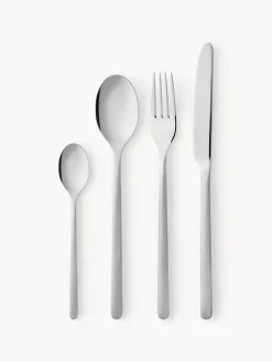 Hot Cubertería pulida espejo Still, 4 comensales (16 pzas.) Juego De Cubiertos|Vajillas Completas